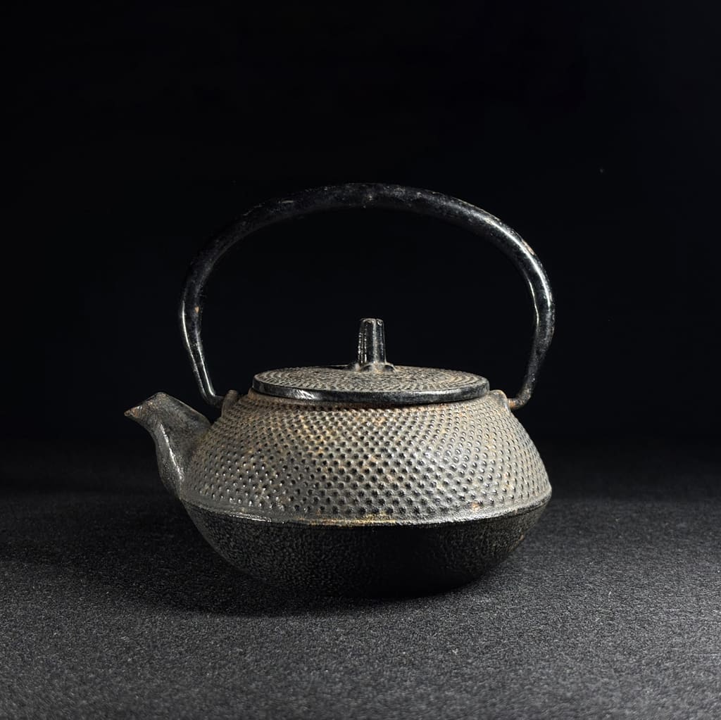Vintage Japanese Iron Teapot