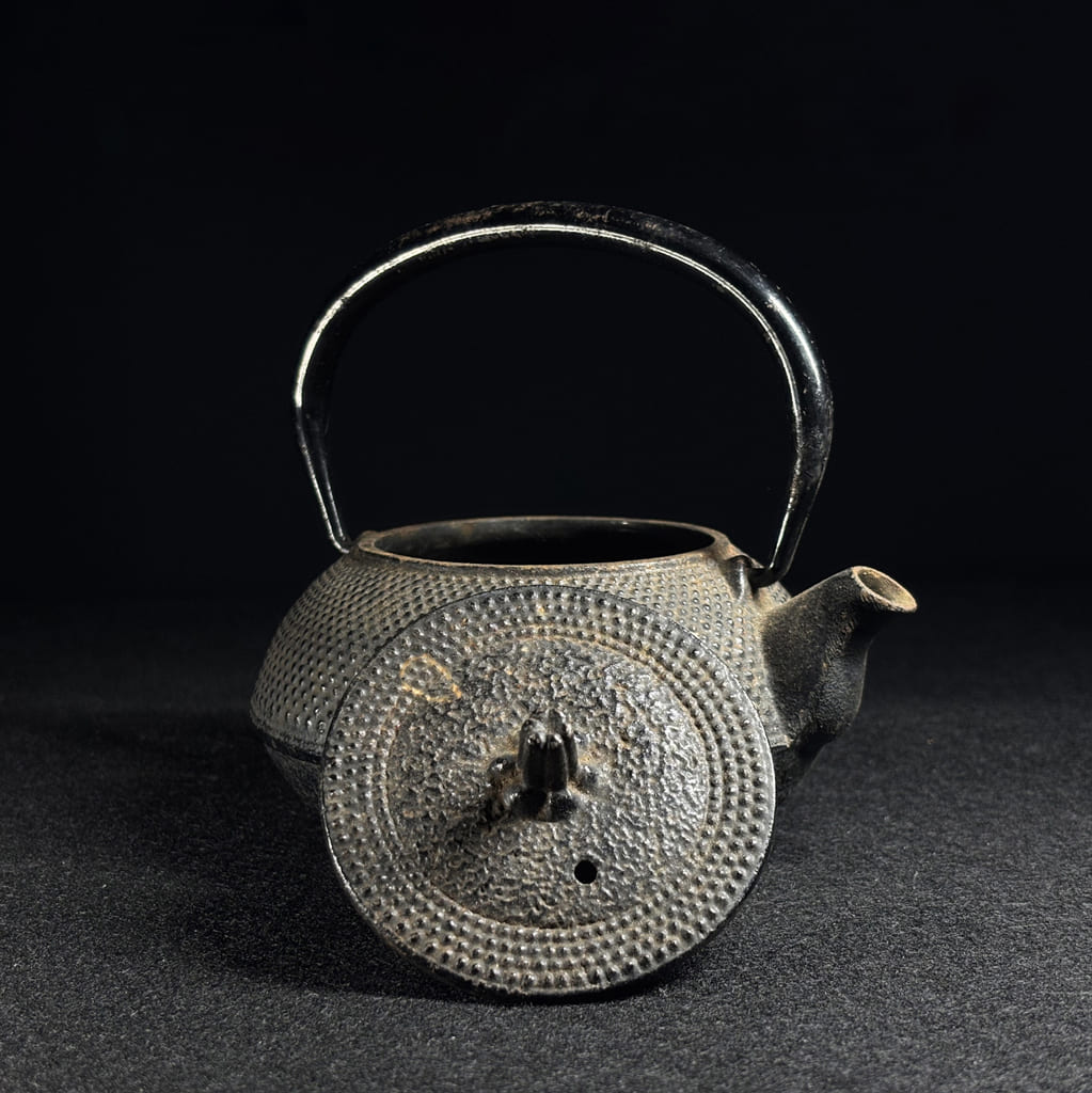 Vintage Japanese Iron Teapot