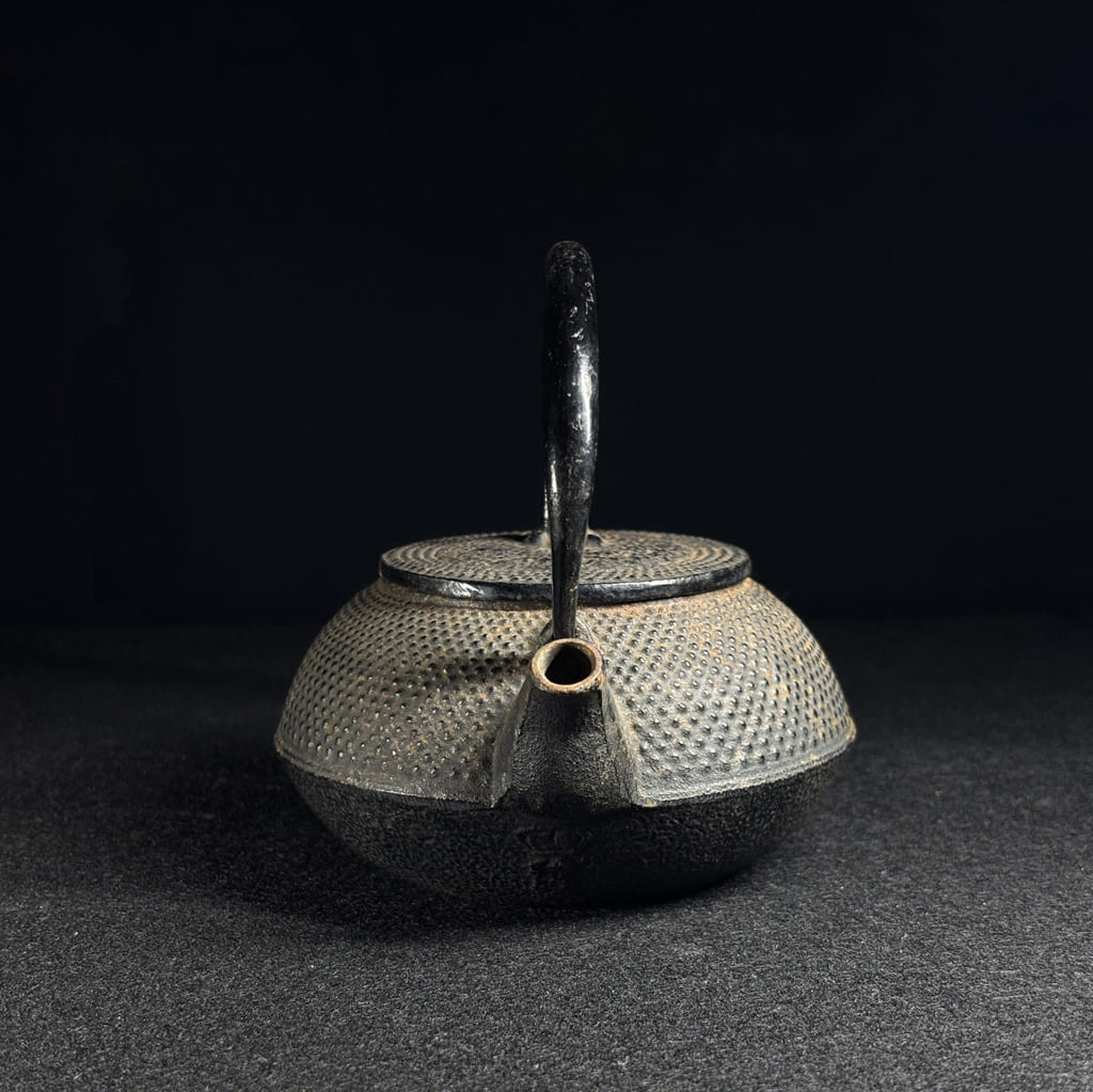 Vintage Japanese Iron Teapot