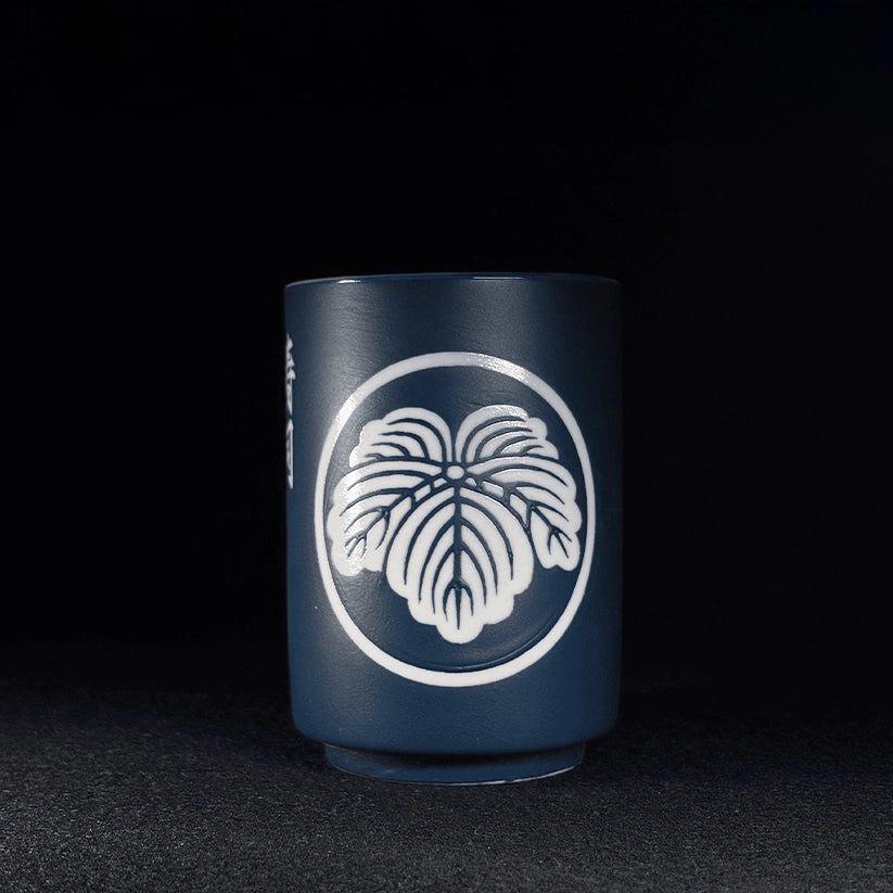 Vintage Sushi Shop Teacup|“Tsuda” Restaurant Cup with Crest