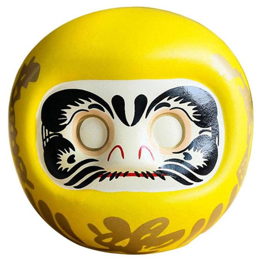 Daruma Doll Piggy Bank - Yellow