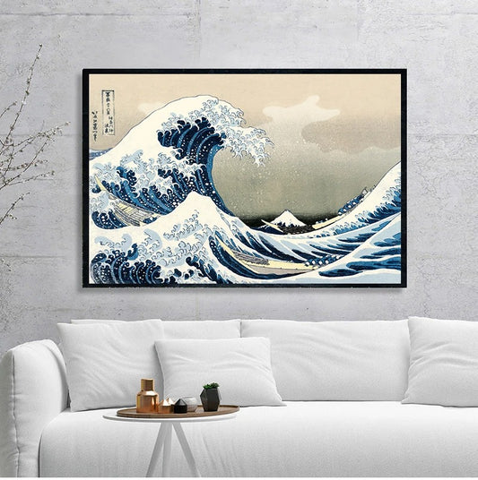 The Great Wave Cotton Canvas Print