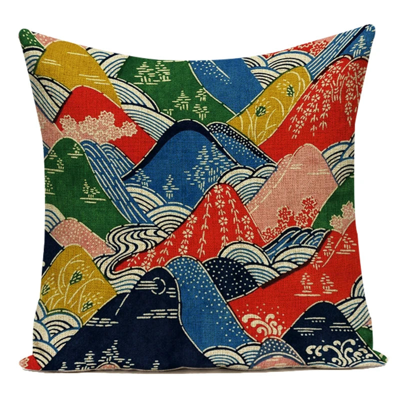 Japanese Cushion Covers