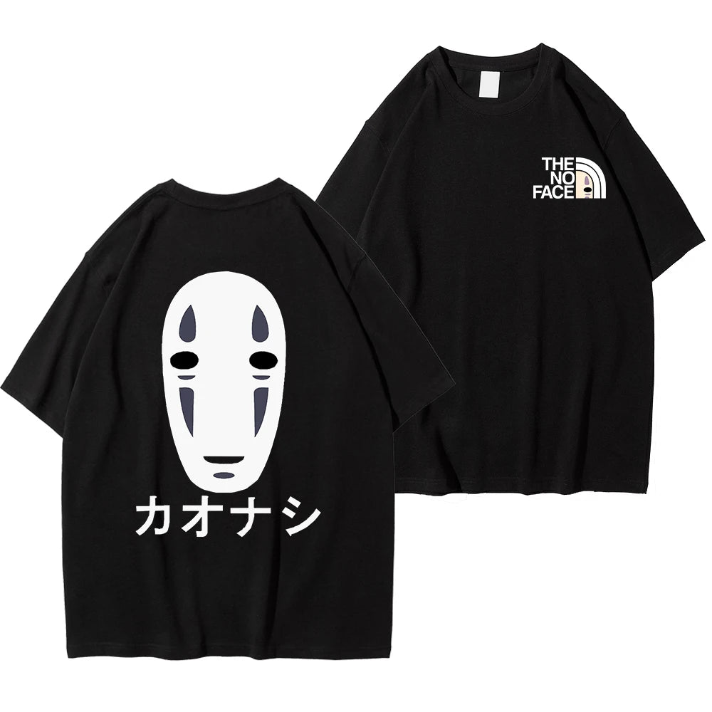 No Face Oversized T-Shirts