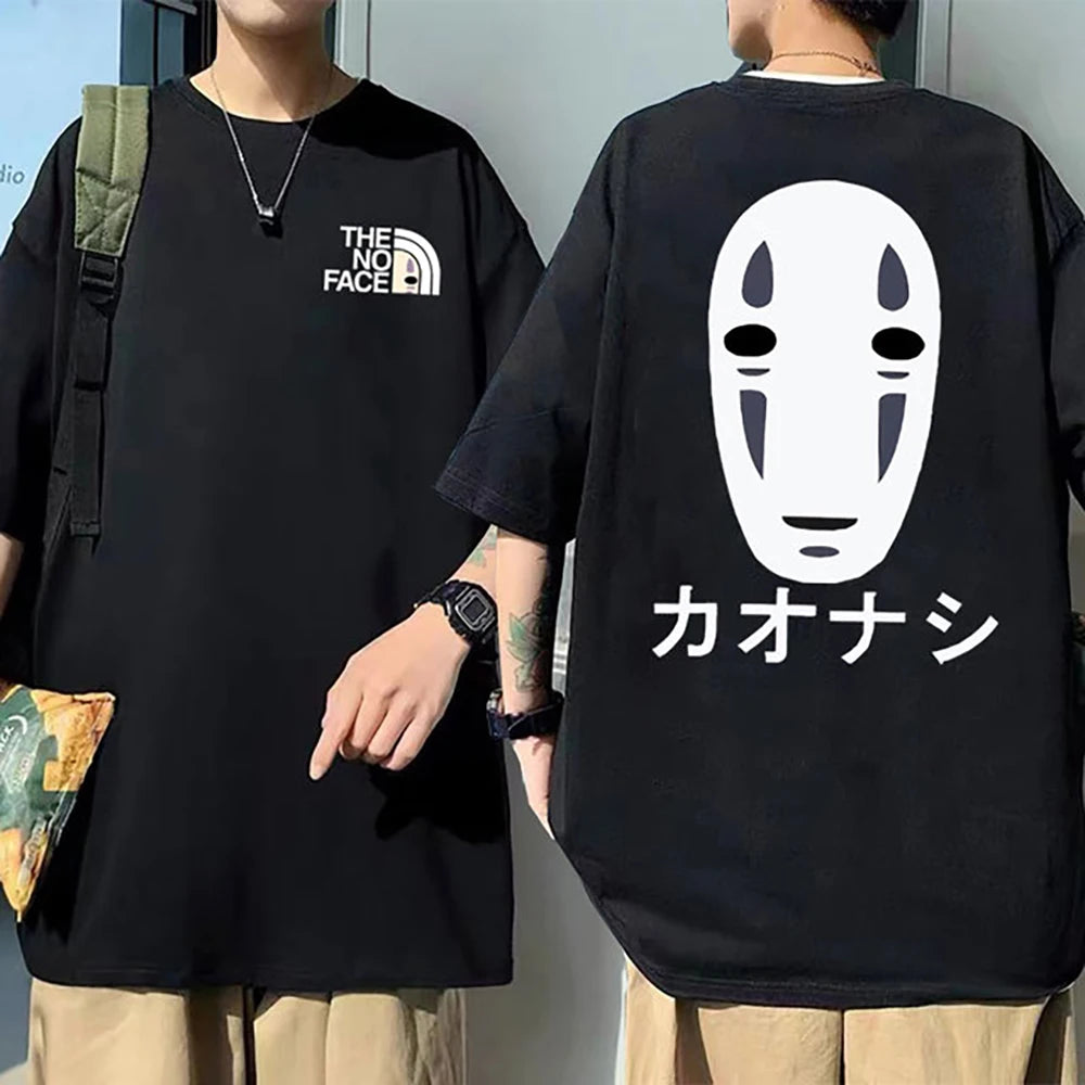 No Face Oversized T-Shirts