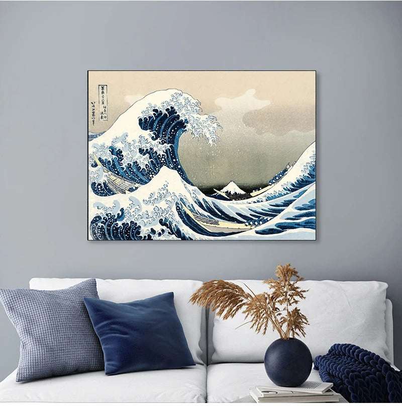 The Great Wave Cotton Canvas Print