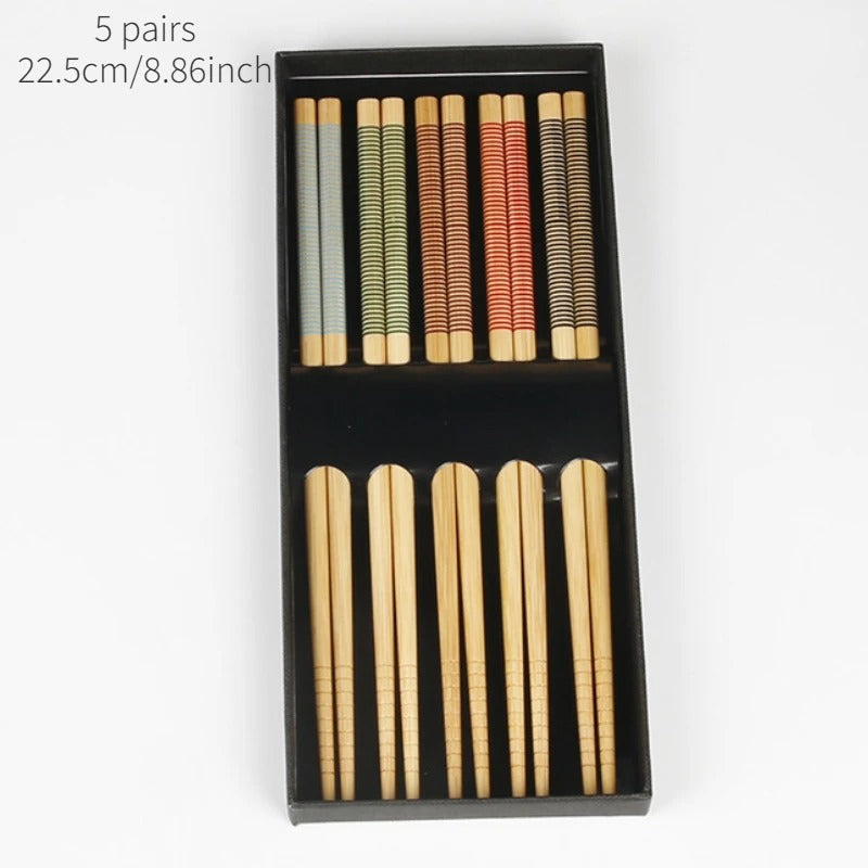 Classic Japanese Chopstick 5 Pairs